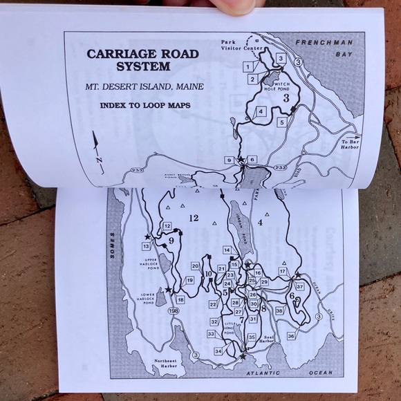 2 Acadia National Park Guides Downeast Carriage Road Maine Nature Outdoor - Picture 13 of 17